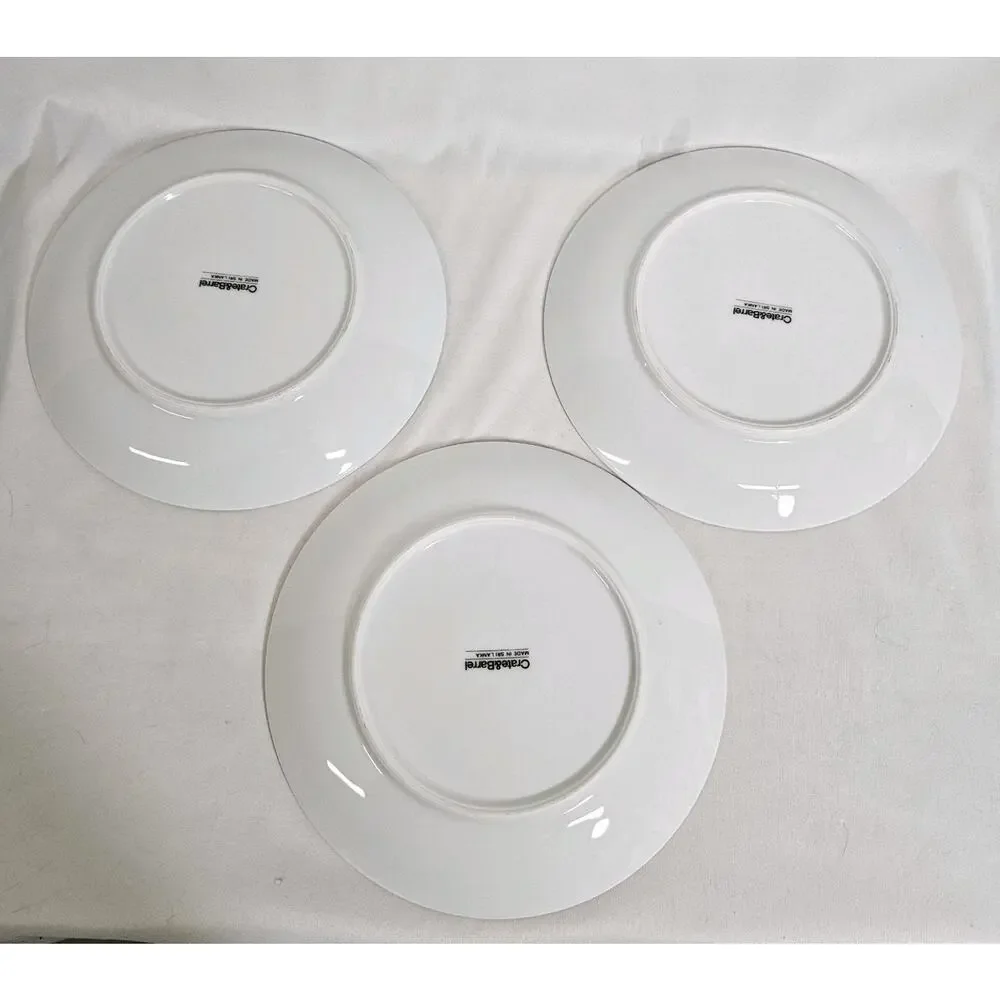 Set Of 3 Crate & Barrel Christmas Ornament 8